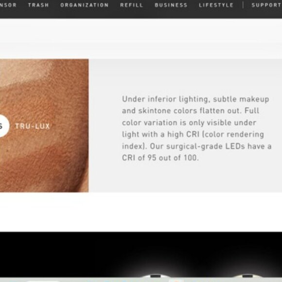 Simplehuman Sensor Mirror Compact-Rose Gold-Like New. - Picture 16 of 17